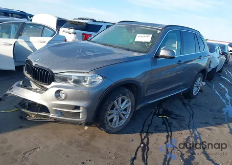 2015 BMW X5 Sdrive35I z USA, uszkodzony, nr VIN 5UXKR2C50F0H35119